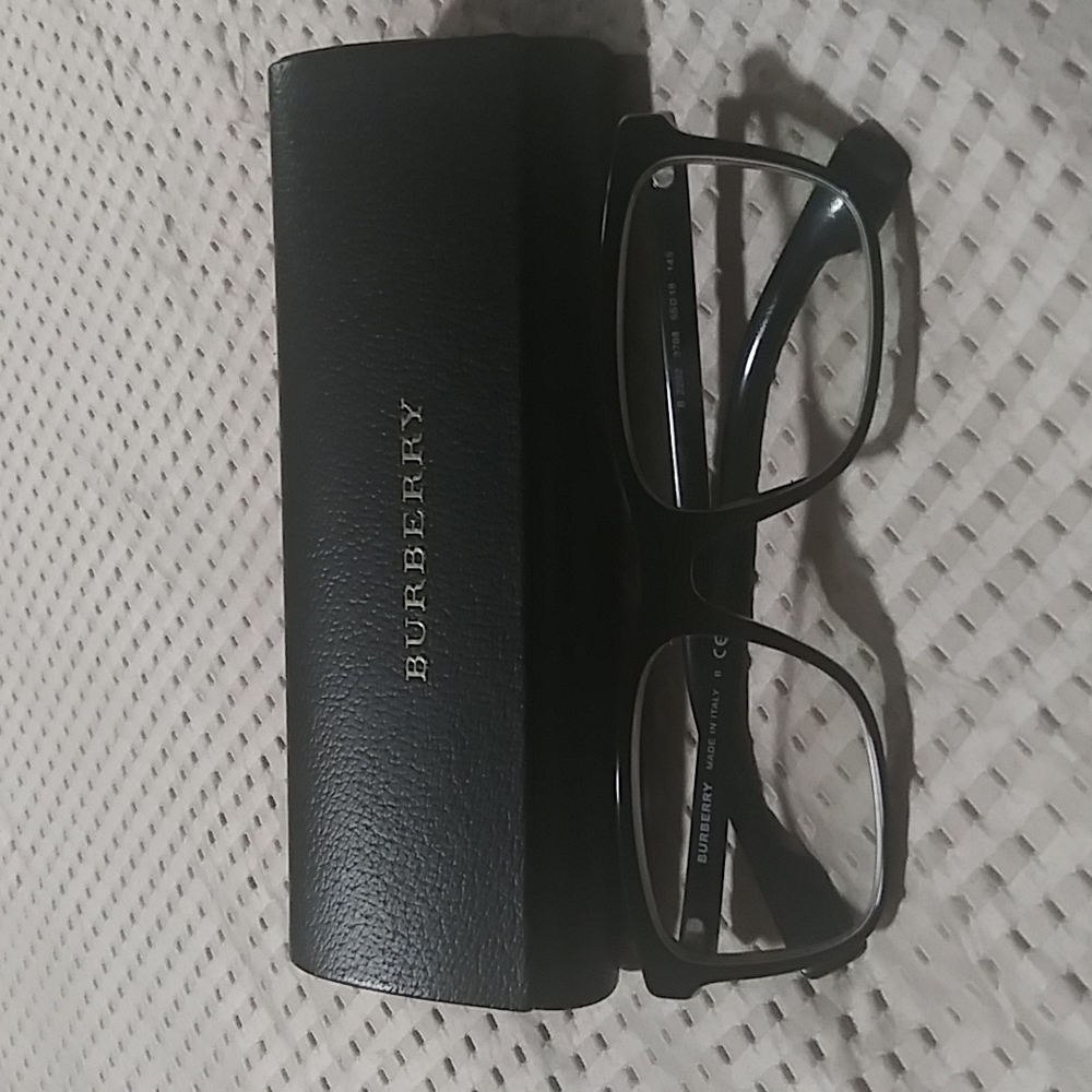 Burberry glasses.
